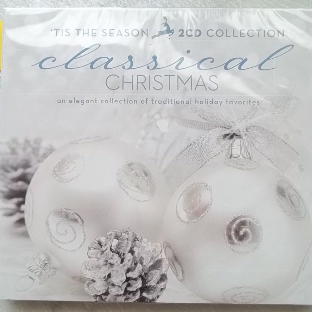 Tis the Season Classical Christmas CD, Pack of 2, New-in-Box
